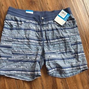 Columbia Blue Bermuda Shorts Nautical Style